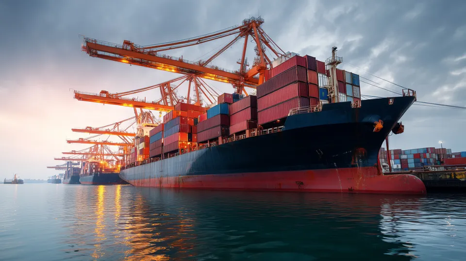 Marine vessel with network overlay graphic